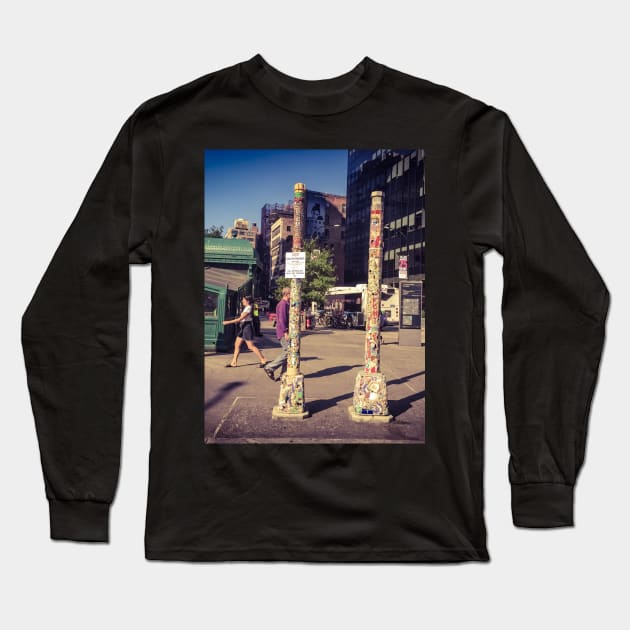 NoHo, Manhattan, NYC Long Sleeve T-Shirt by eleonoraingrid